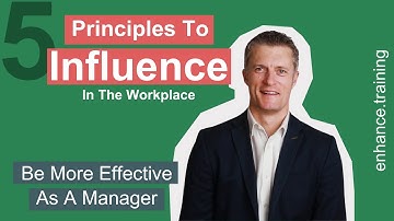 5 Principles To Develop Influence as a Manager