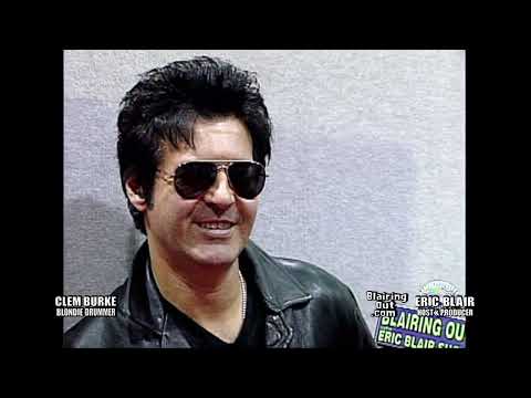 BLONDIE's Clem Burke & Eric Blair 2001 Talk Mad For The Racket, The Ramones and Blondie Reunion