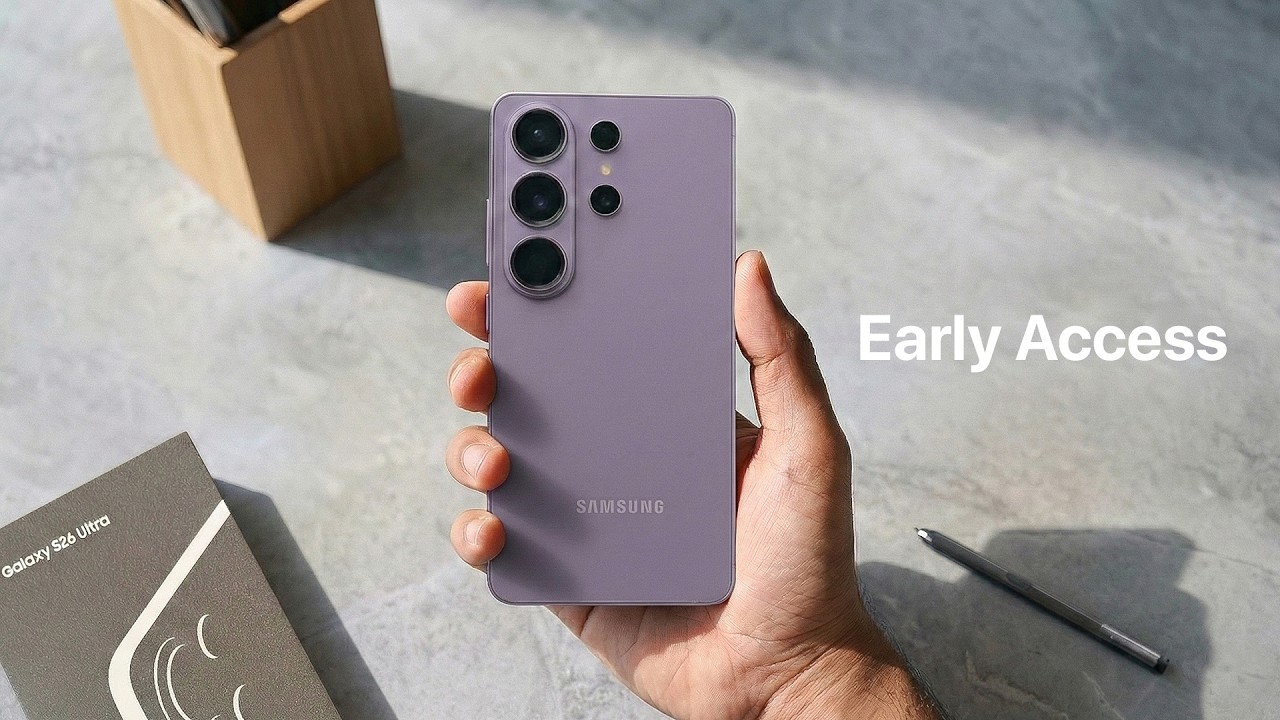 Samsung Galaxy S26 Ultra - Hands On Video Leaked