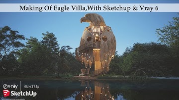 Making Of Eagle Villa With Sketchup & Vray 6