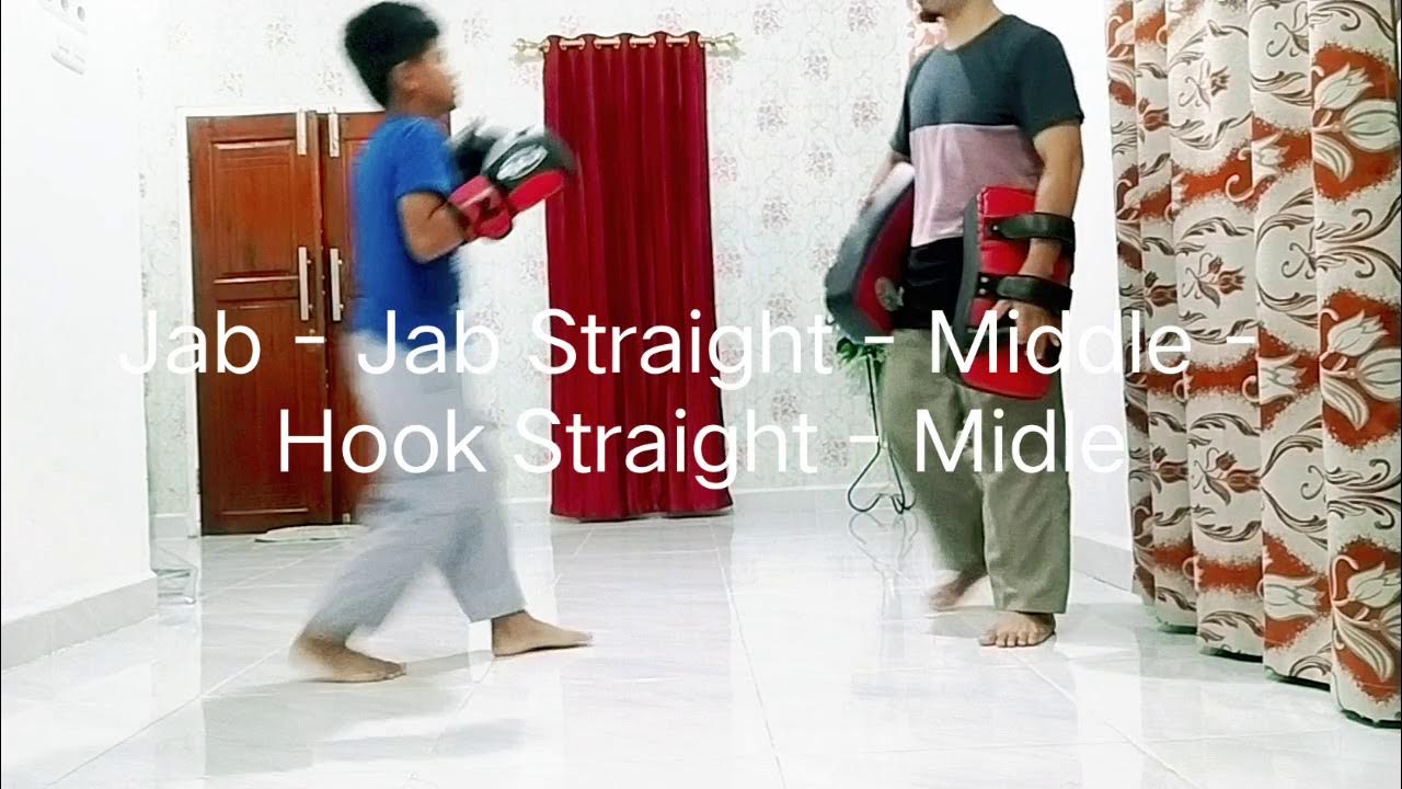 Jab Jab Straight Midle Hook Straight Midle YouTube