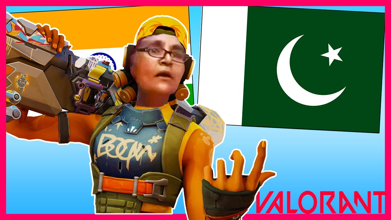When PAKISTANI players play in Valorant India (Funny Moments)