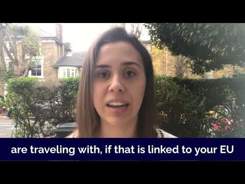 How do I travel with pre/settled status?