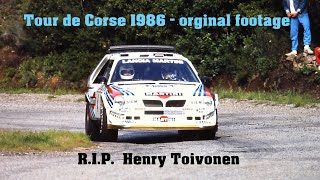 Tour de Corse 1986 new - and never seen on TV