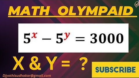 Math olympaid question l Find the 2 unknown variables. #olympiad #olympiadquestion  #besttrick