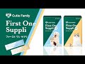 フォーデイズ キューティファミリー ファースト ワン サプリ Web CM