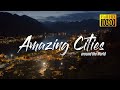 Cityscape and music  1 hour of amazing cities around the world with ambient music for relaxation