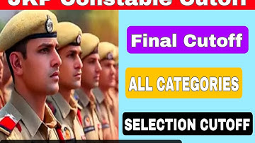 Jkp constable final cut off 2025 