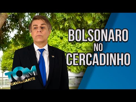Bolsonaro no Cercadinho