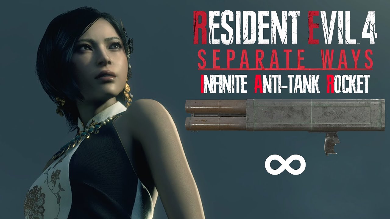 Resident Evil 4 Remake Separate Ways - Infinite Anti-tank Rocket Only in Professional Full Gameplay