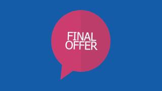 Speech Bubble FINAL OFFER Green Screen