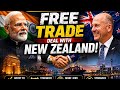 India–New Zealand Free Trade Agreement Signed | FTA Boost for Trade, Jobs & Exports #newzealand #fta
