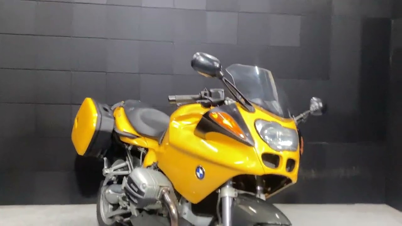 R1100S ボクサーツイン採用のスポーツモデル！サイドパニア装備でツーリングにも持ってこいです♪【エンジン始動動画】