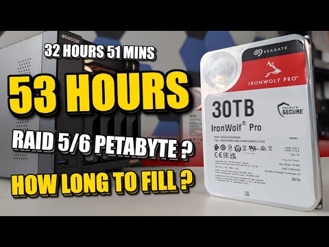 30TB Hard Drives - RAID Build, ReBuild, Price per TB on PB Scale and More Tests Episode cover