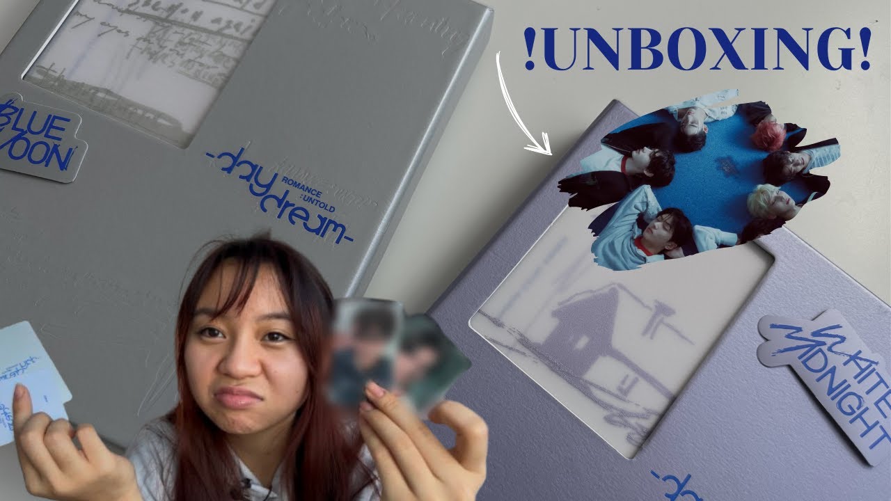 Maknae line curse ?! ENHYPEN ROMANCE DAYDREAM UNBOXING