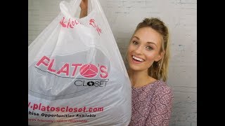 HUGE $200 Plato's Closet Thrift Haul 2018