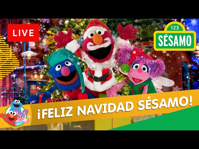 Plaza Sésamo: ¡Es momento de celebrar la Navidad en Sésamo! | Live class=