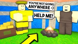 I Got CAPTURED By MY STALKER.. What I Did WILL SHOCK YOU! (Roblox Booga Booga)