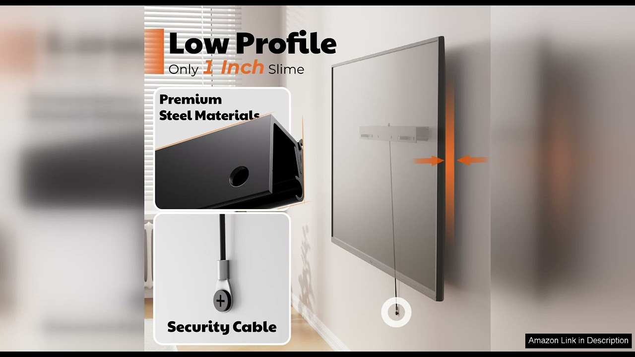 AENTGIU Studless TV Wall Mount, Heavy Duty Drywall TV Bracket Hanger  Review