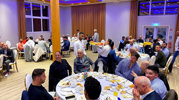 تلاوة الشيخ العالمي عزت راشد اثناء افتتاح الافطار الجماعي الذي نظمته عائلة دردور