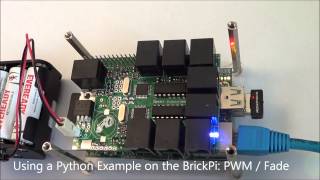 BrickPi LED Action