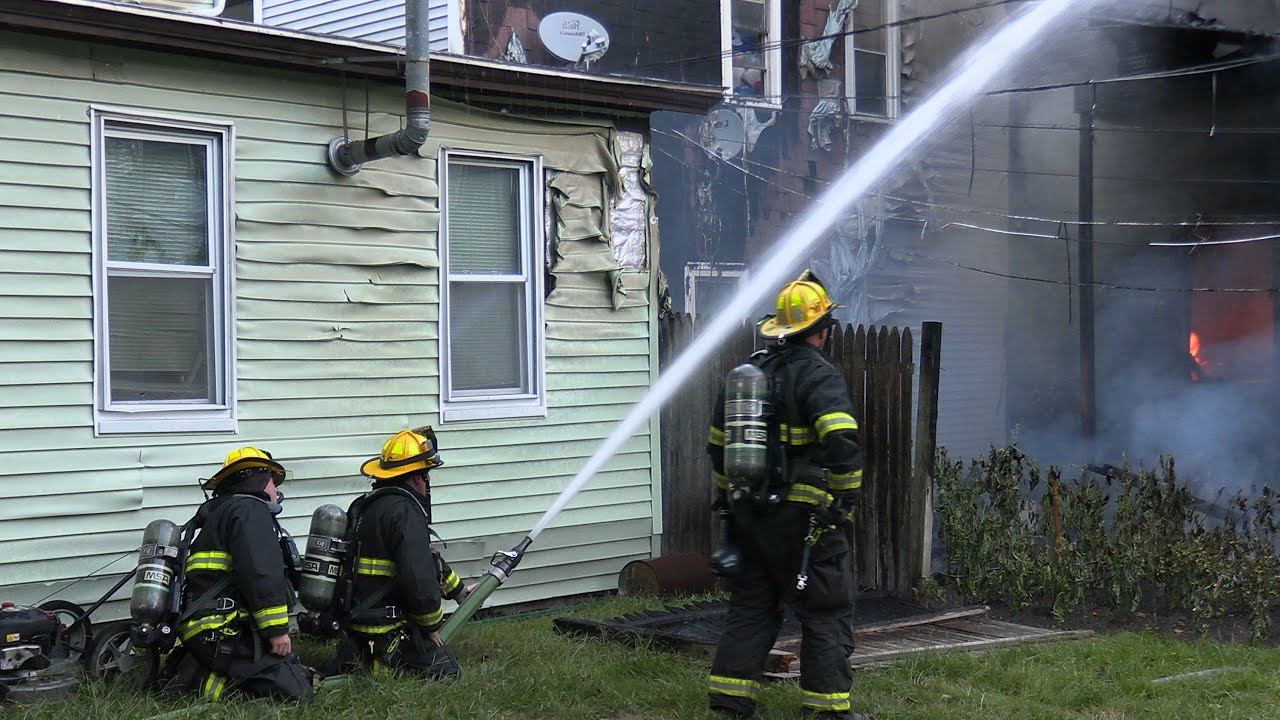 3 Alarm Fire  Blackstone River Rd (Raw Video) With WFD and Udizzy1969