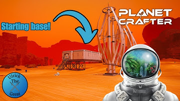 Planet Crafter - Crash Landing and First Base Build! [Ep01]