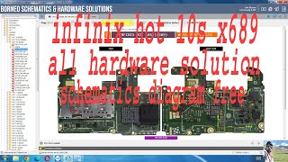 infinix hot 10s x689 all hardware solution schematics diagram