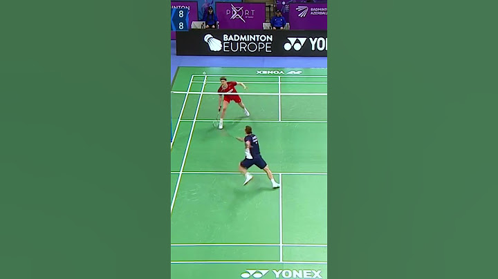 Nice Play ! 🎯 Alex Lanier Scores a Solid Point Against Antonsen #badminton #lanier #badmintoneurope