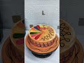 Orange 🟠 Cream Cake #cakedesign #ytshorts #ytshortsindia #ytviral #viral #video