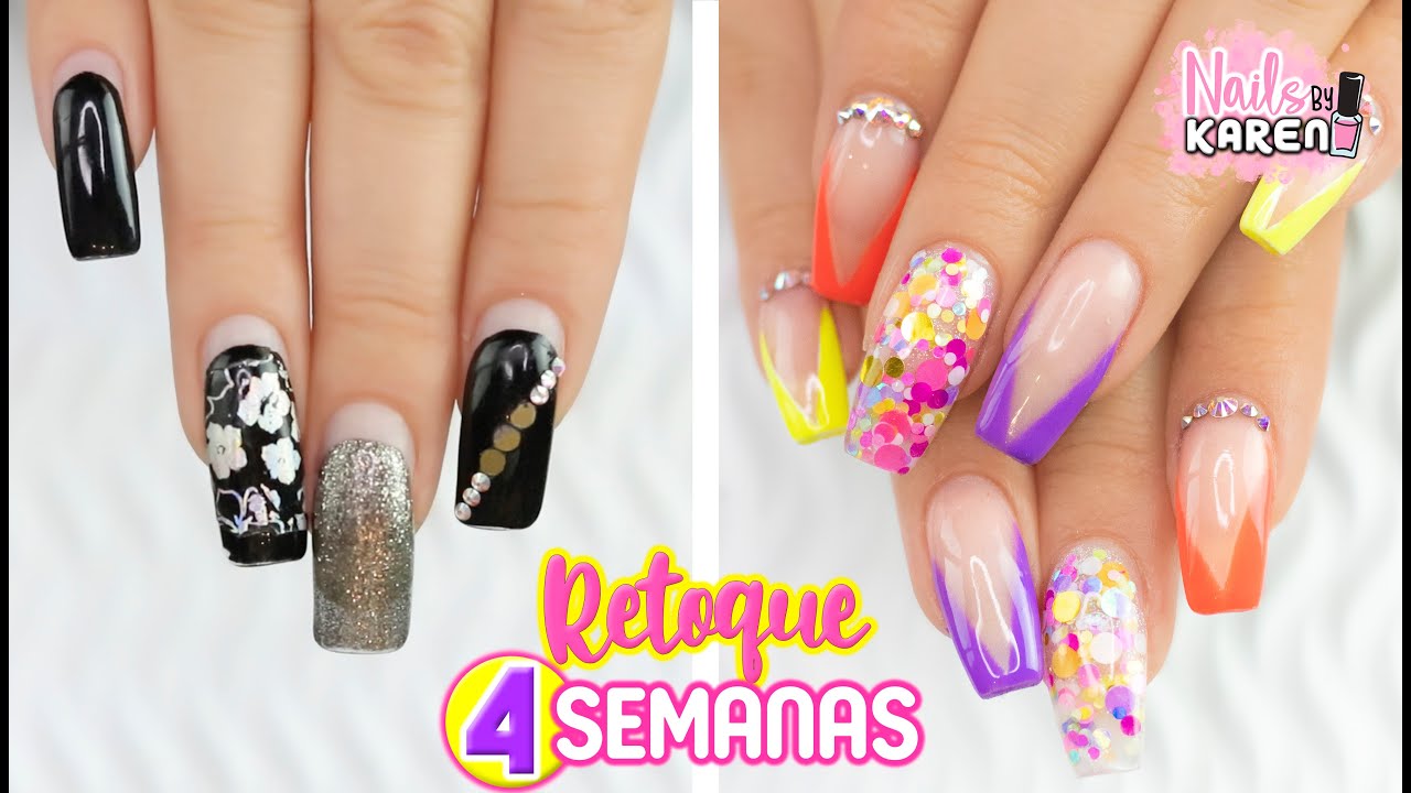 RETOQUE en UÑAS 4 SEMANAS - Clienta