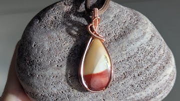 Teardrop Cabochon Wire Wrapping Tutorial