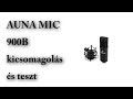 Auna MIC 900B 🎤 teszt &amp; kicsomagolás