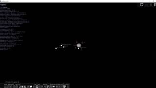Jupiter's Moons Orbiting Jupiter - Computer Simulation - Stellarium Free Download