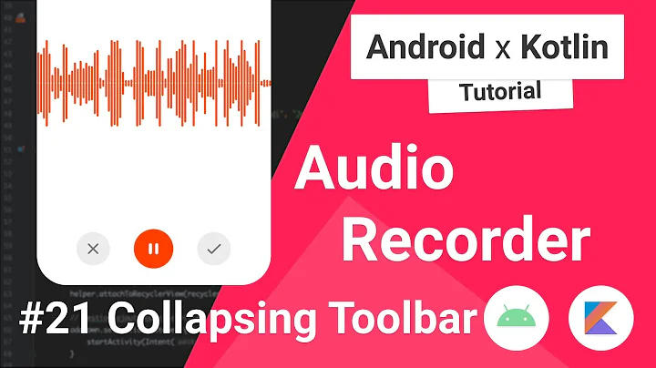 Audio Recorder #21  Collapsing Toolbar