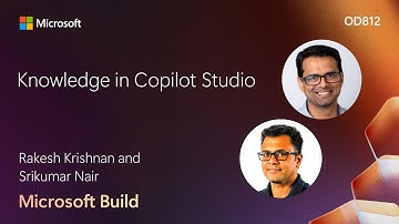 Knowledge in Copilot Studio | OD812