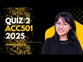 ACC 501 quiz 2 2025
