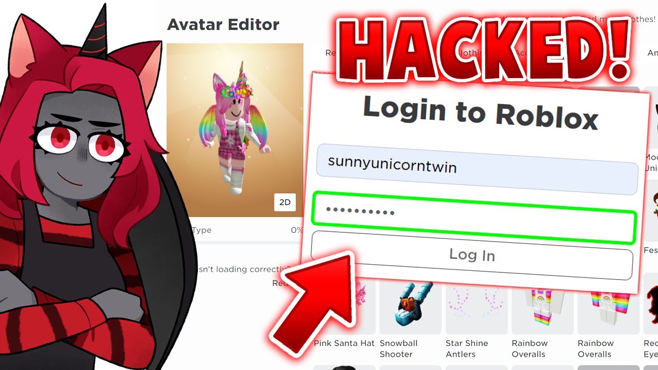 I HACKED My TWIN SISTER SUNNY S ROBLOX ACCOUNT Roblox YouTube 