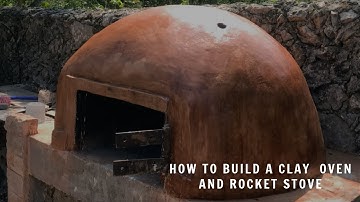 JUNGLE COOKING - HOW TO BUILD A CLAY OVEN & ROCKET STOVE: Sustainable Living | Planet Healers