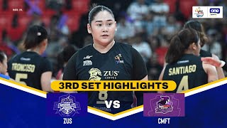 ZUS COFFEE vs. CHOCO MUCHO | SET 3 HIGHLIGHTS | 2025 PVL ON TOUR | AUGUST 5, 2025