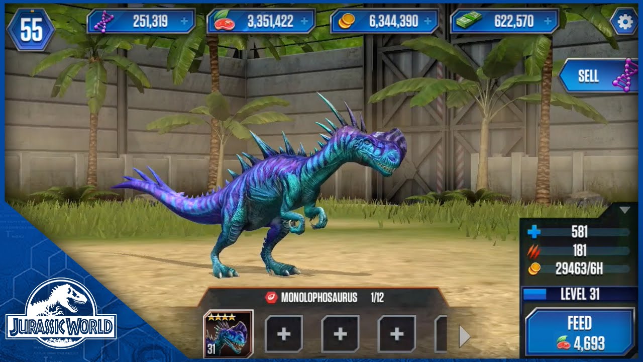 Jurassic World the Game #31 Dinosaur Game for Kids #Dinosaurs