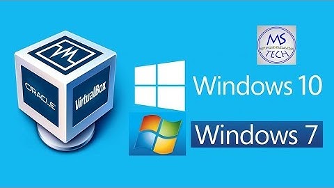 Install and configure VirtualBox (add Windows 10) + Shared folder on Windows 7