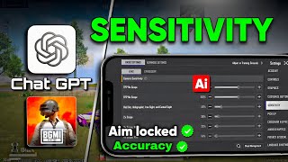 BGMI Sensitivity Settings with ChatGPT 🔥 | Perfect Setup for Every Player (All Updates) | GT PlayZ