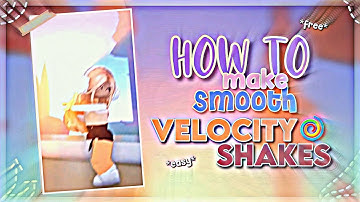 My Shake tutorial in Funimate! | How to do Smooth Velocity Shakes | Aroloxia 💕