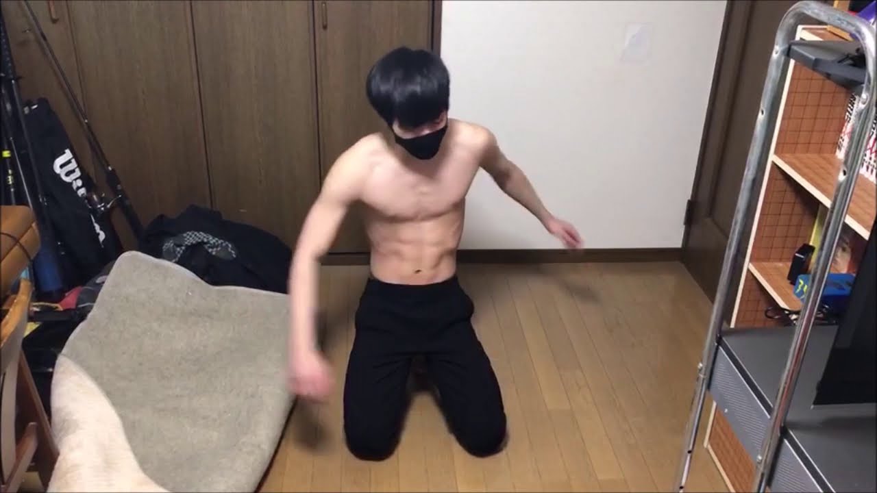 綾野剛似の細マッチョイケメンによる筋トレ講座 Part5 器具が必要ない筋トレ Youtube