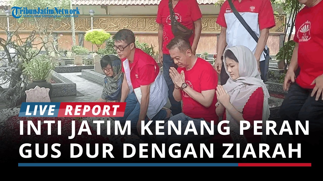 INTI Jatim Ziarah ke Makam Gus Dur, Kenang Pesan Toleransi dan Kebangsaan