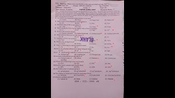 Today Sargodha Board 1st time objective paper chemistry.