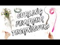 Feather curling techniques learn the best way to curl your feathers