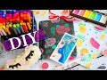 15 DIY ИДЕЙ BACK TO SCHOOL 2019  📚 Снова в школу | Канцелярия для учёбы своими руками