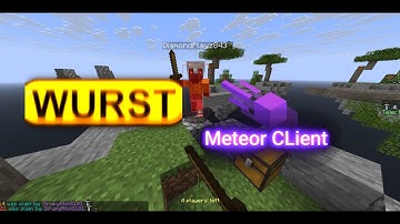 Wurst vs Meteor Client | Lifeboat Anti Cheat Bypass | Free client competition